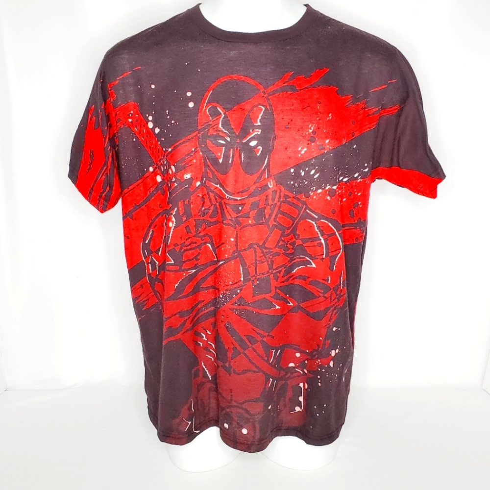 Marvel Men's Deadpool Graphic Tshirt